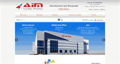 Desktop Screenshot of aimglobaltrading.com